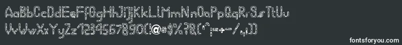 WormBecker Font – White Fonts