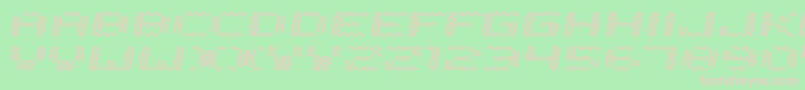 Error2000 Font – Pink Fonts on Green Background