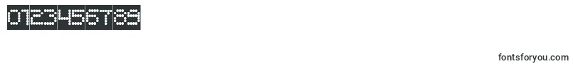 fuente NanoInverse – Fuentes para números