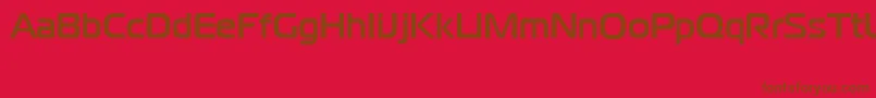 Шрифт CgoMagistralBoldCyrillic – коричневые шрифты на красном фоне