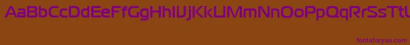 CgoMagistralBoldCyrillic Font – Purple Fonts on Brown Background