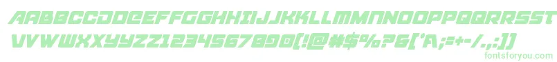 Aircruisercondital Font – Green Fonts