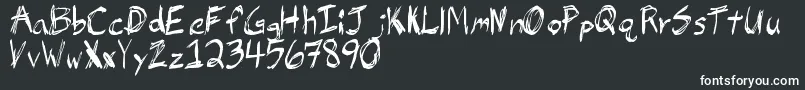 JbHell Font – White Fonts on Black Background