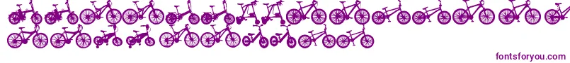 BicycleTfb Font – Purple Fonts