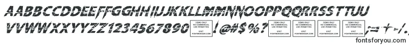 KnifefightballetItalic Font – Fonts for Autocad