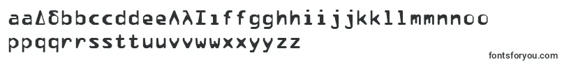 フォントPfdata – マケドニア文字