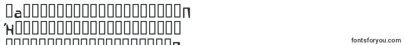 Шрифт Pfdata – киргизские шрифты