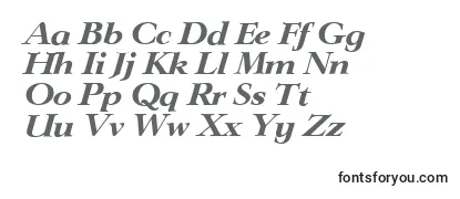 LingwoodserialXboldItalic-fontti