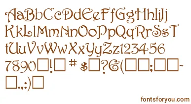 SweetdreamNormal font – Brown Fonts