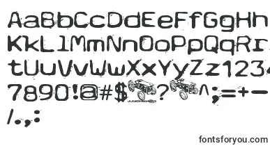 Typetype font – typewriter Fonts