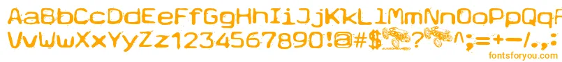 Typetype-fontti – oranssit fontit