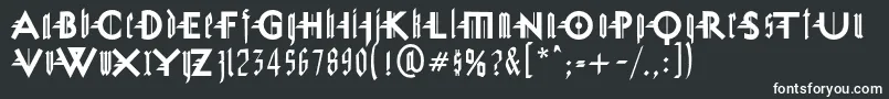 MiguelSangotisch Font – White Fonts