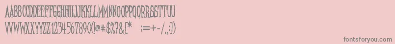 Подробнее о шрифте NeedleteethRegular Шрифт NeedleteethRegular – серые шрифты на розовом фоне