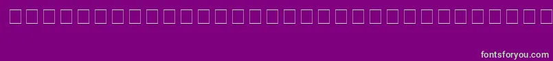 Шрифт ImageArabian – зелёные шрифты на фиолетовом фоне