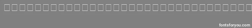 Шрифт ImageArabian – белые шрифты на сером фоне