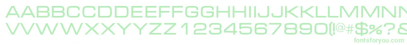 Weitere Informationen zur Micrac-Schriftart Micrac-Schriftart – Grüne Schriften