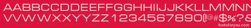 More about Micrac Font Micrac Font – Pink Fonts on Red Background