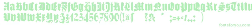 Schmalfettegotisch Font – Green Fonts