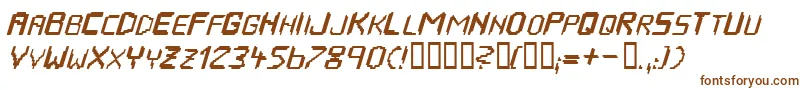 HousepipesItalic Font – Brown Fonts