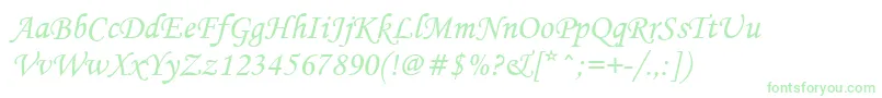 Mtcorsva Font – Green Fonts