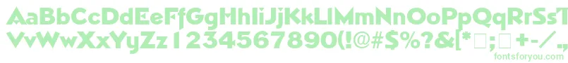 TricorneDisplaySsi Font – Green Fonts