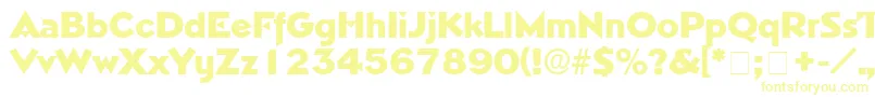 TricorneDisplaySsi Font – Yellow Fonts