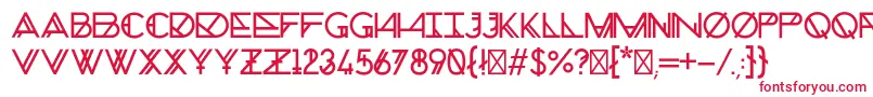 ChronicNormal Font – Red Fonts