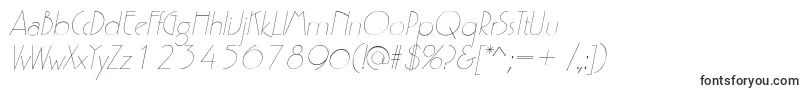 P700DecoItalic Font – Slanted Fonts