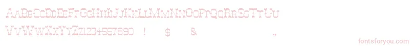 GhostOfTheWildWest-Schriftart – Rosa Schriften