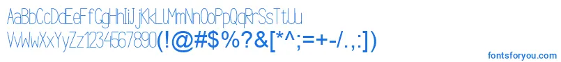ArgocksazViper78РћР±С‹С‡РЅС‹Р№ Font – Blue Fonts on White Background