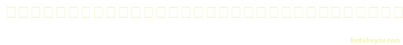 UmbrellaCyr Font – Yellow Fonts on White Background