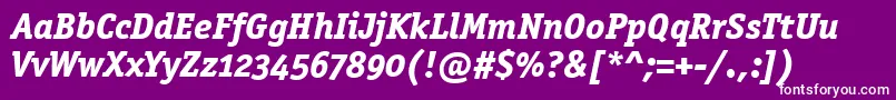 OfficinasermdositcttРџРѕР»СѓР¶РёСЂРЅС‹Р№РљСѓСЂСЃРёРІ Font – White Fonts on Purple Background
