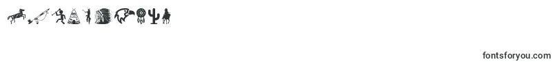 NativeAmericanIndians Font – Fonts for Numbers and Digits