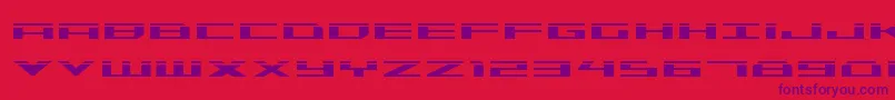 Weitere Informationen zur Trireme Laser-Schriftart Trireme Laser-Schriftart – Violette Schriften auf rotem Hintergrund