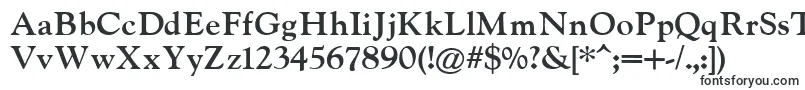 Шрифт IndiraK – высокие шрифты