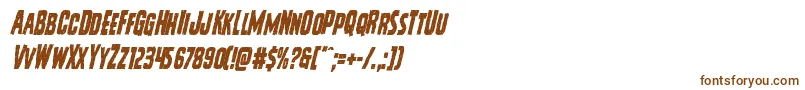 Vicioushungercondital Font – Brown Fonts