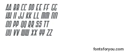 ArmorPiercingItalic Font