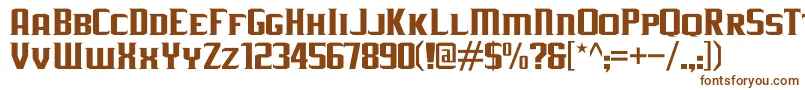 Шрифт JLogRebellionSerifSmallCaps – коричневые шрифты на белом фоне