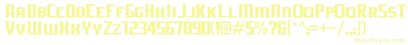 Шрифт JLogRebellionSerifSmallCaps – жёлтые шрифты