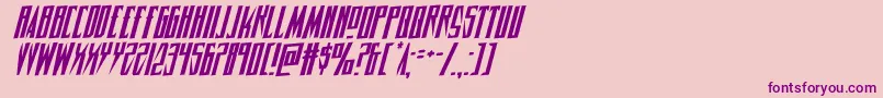 fuente Timberwolfrotal2 – Fuentes Moradas Sobre Fondo Rosa