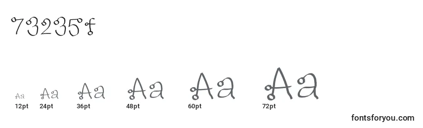 Tamaños de fuente 73235f