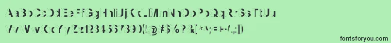Más sobre la fuente MashySchizoid fuente MashySchizoid – Fuentes Negras Sobre Fondo Verde