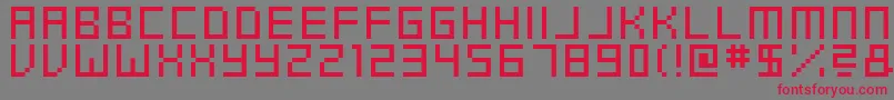Swfit Font – Red Fonts on Gray Background