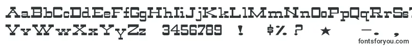 WildwestNormalEx Font – Fonts for Adobe Reader