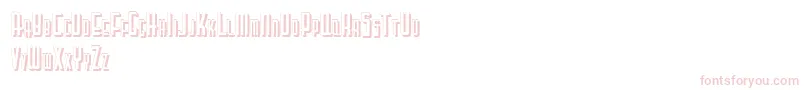 Fonte Letteringdecoshadow – fontes cor-de-rosa