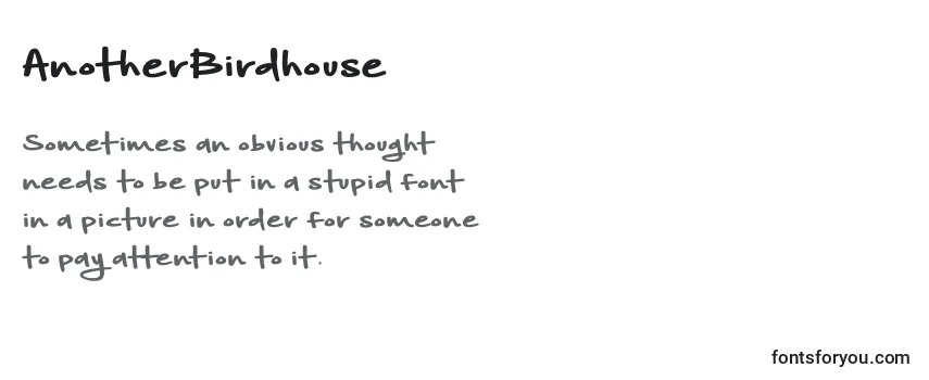 AnotherBirdhouse Font