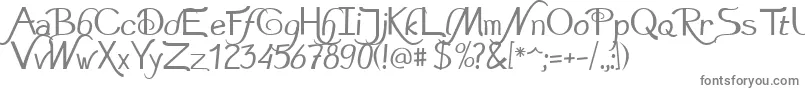 More about Rosewood Font Rosewood Font – Gray Fonts on White Background