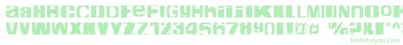 CropfontExpanded Font – Green Fonts