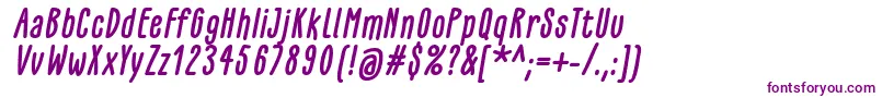 GlaresomeBoldItalic Font – Purple Fonts