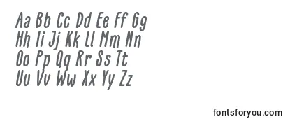 GlaresomeBoldItalic Font